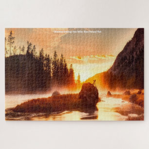 Yellow Stone National Park . Jigsaw Puzzle