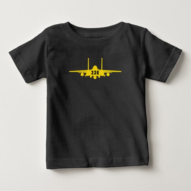 Yellow Strike Eagle Squadron T-Shirt (Front)