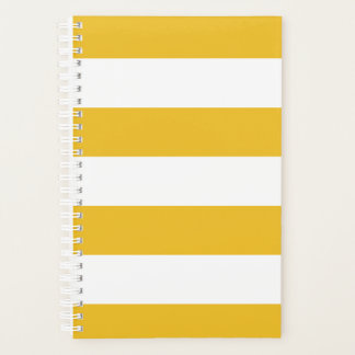 Yellow Striped Planner