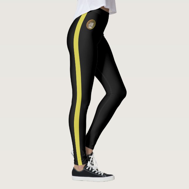 Yellow Striped Sides Leggings JK 2024 (Right)