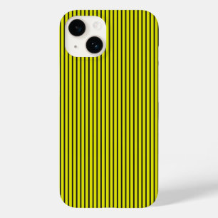 Yellow Striped texture Case-Mate iPhone 14 Case