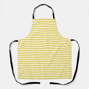 Yellow Stripes Apron