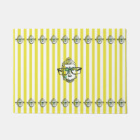 Yellow Stripes Buddha Peace