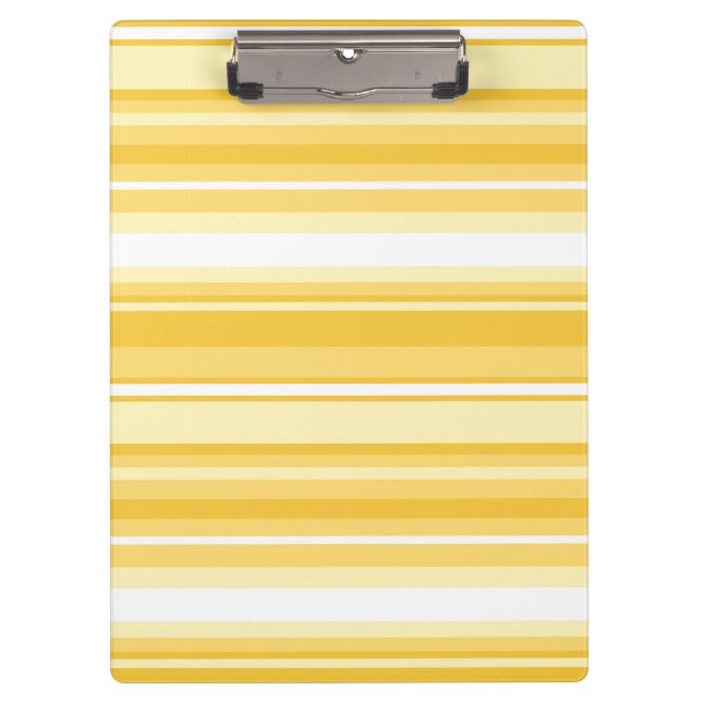 Yellow stripes clipboard (Front)