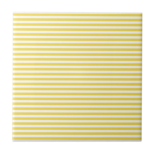 Yellow Stripes Tile (Front)