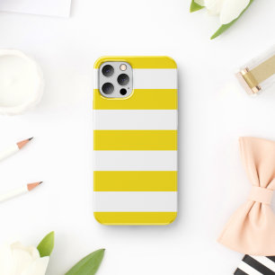 Yellow Stripes, White Stripes, Striped Pattern