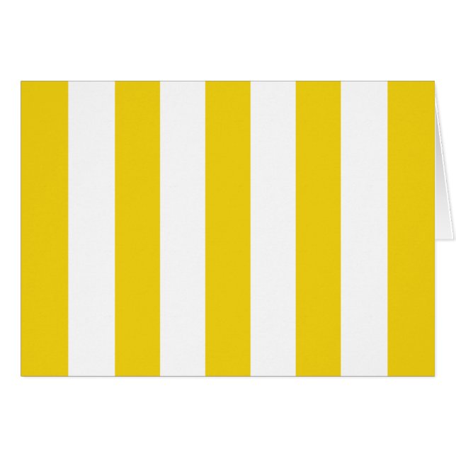 Yellow Stripes, White Stripes, Striped Pattern (Front Horizontal)