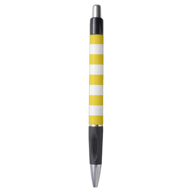 Yellow Stripes, White Stripes, Striped Pattern (Front Vertical)