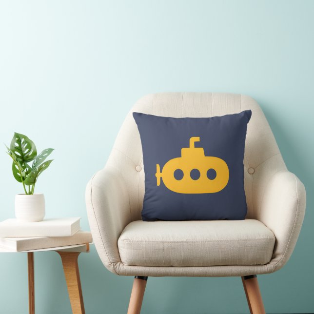 Yellow Submarine Cushion (Chair)