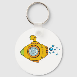 Yellow Submarine Key Ring