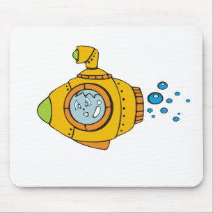 Yellow Submarine Mouse Mat