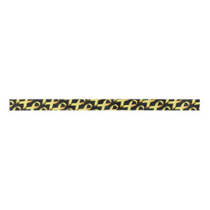 Yellow Suicide Prevention Ribbon Satin Ribbon