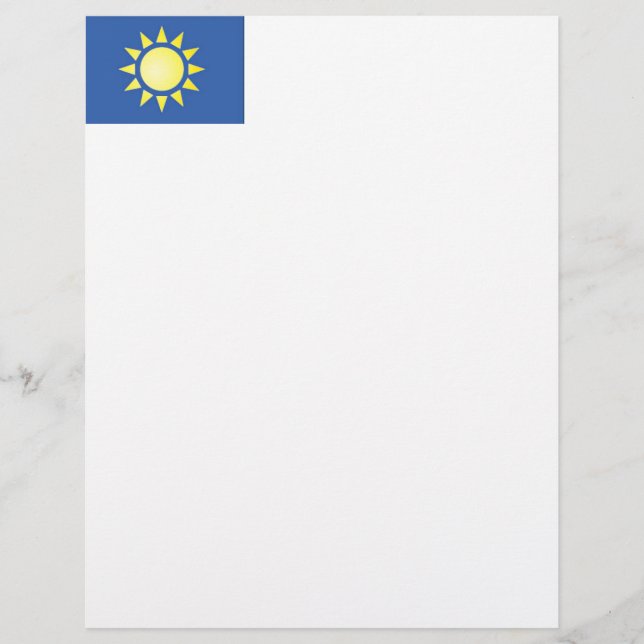 Yellow Sun Letterhead (Front)