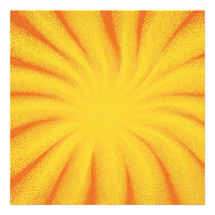 Yellow Sunburst Background – Retro Vintage Texture Photo Print