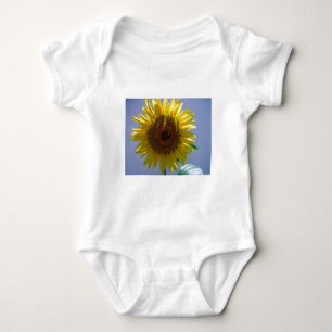 Yellow Sunflower Baby Bodysuit