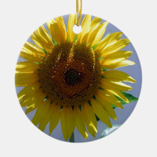 Yellow Sunflower Ceramic Tree Decoration