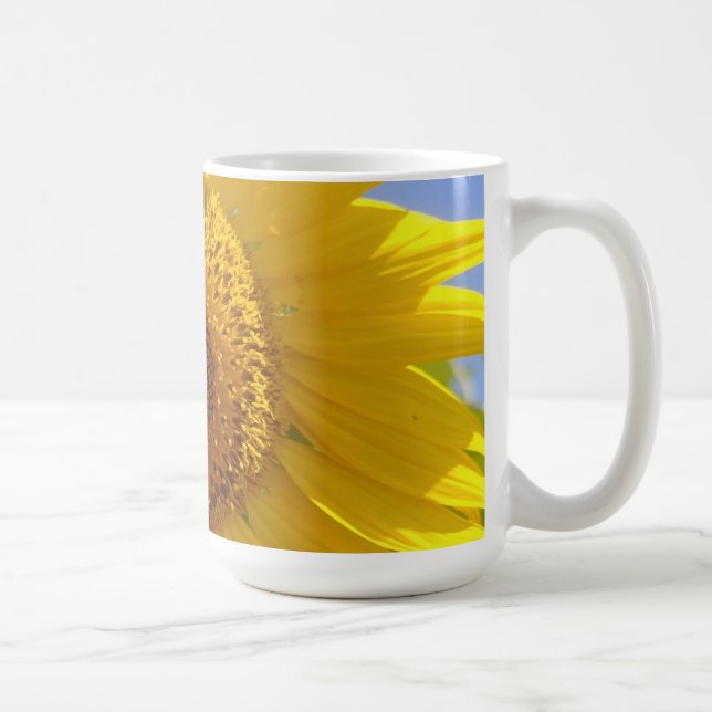 Yellow Sunflower Coffee Mug (Right)