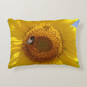 Yellow Sunflower Decorative Cushion