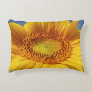 Yellow Sunflower Decorative Cushion