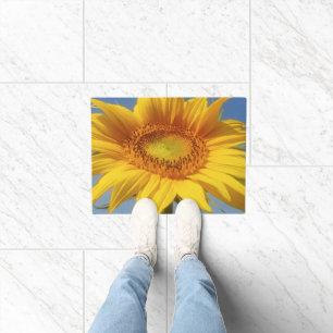 Yellow Sunflower Doormat