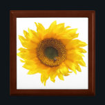 yellow sunflower gift box<br><div class="desc">orange petals of a gerbera daisy flower forming a circular pattern</div>