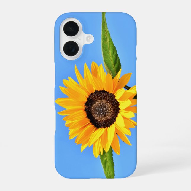 Yellow Sunflower iPhone Case (Back)