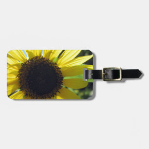 Yellow Sunflower Luggage Tag