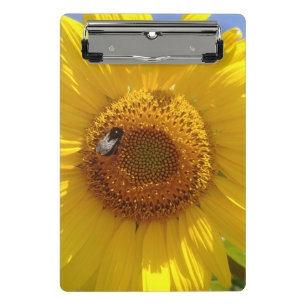 Yellow Sunflower Mini Clipboard