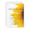 Yellow Sunflower Modern Bridal Shower Invitation