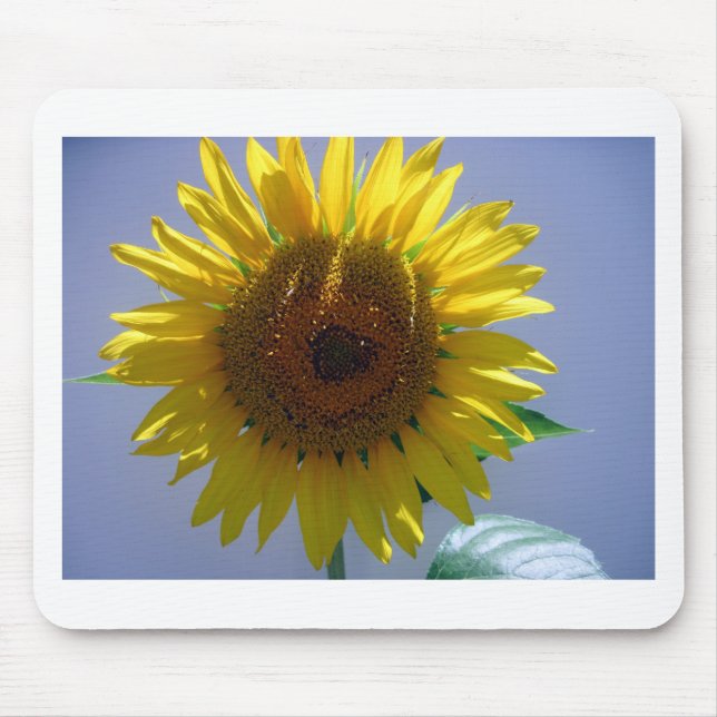 Yellow Sunflower Mouse Mat (Front)