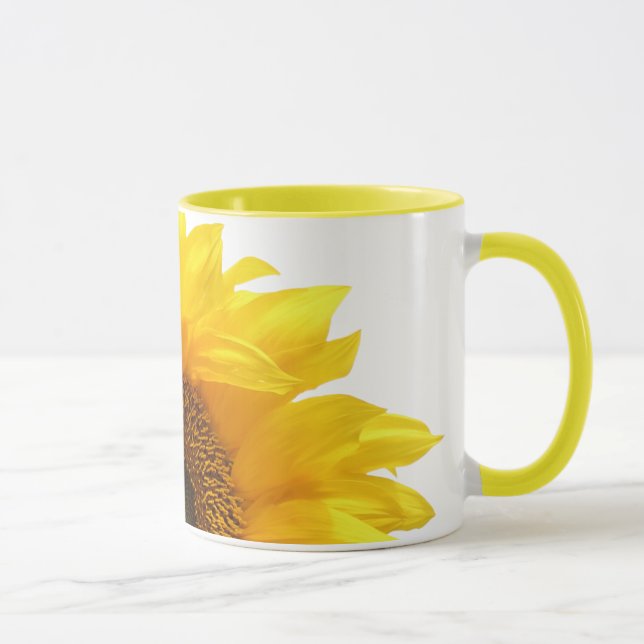 yellow sunflower mug (Right)