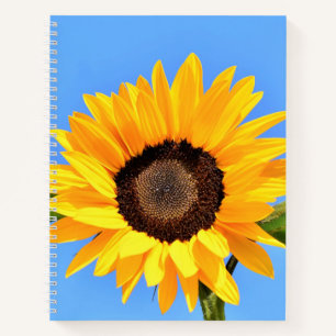 Yellow Sunflower Notebook