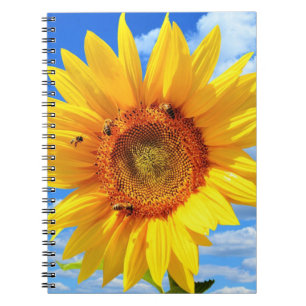 Yellow Sunflower Notebook