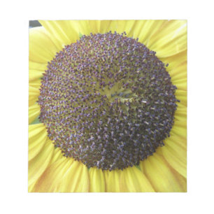 Yellow Sunflower Notepad