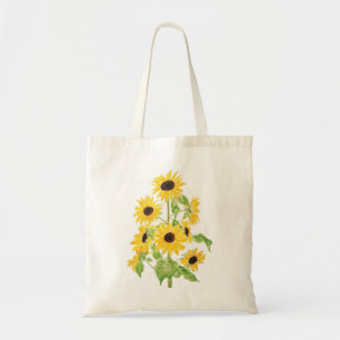 yellow sunflower painting 2021 tote bag