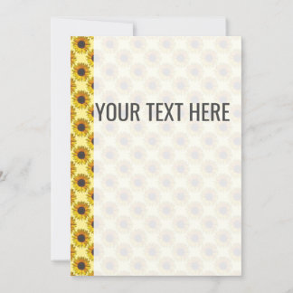 Yellow Sunflower Pattern Announcement