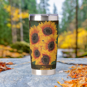 Yellow Sunflower Soul Insulated Tumbler