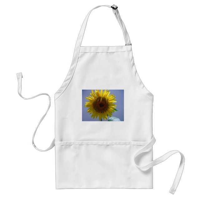 Yellow Sunflower Standard Apron (Front)