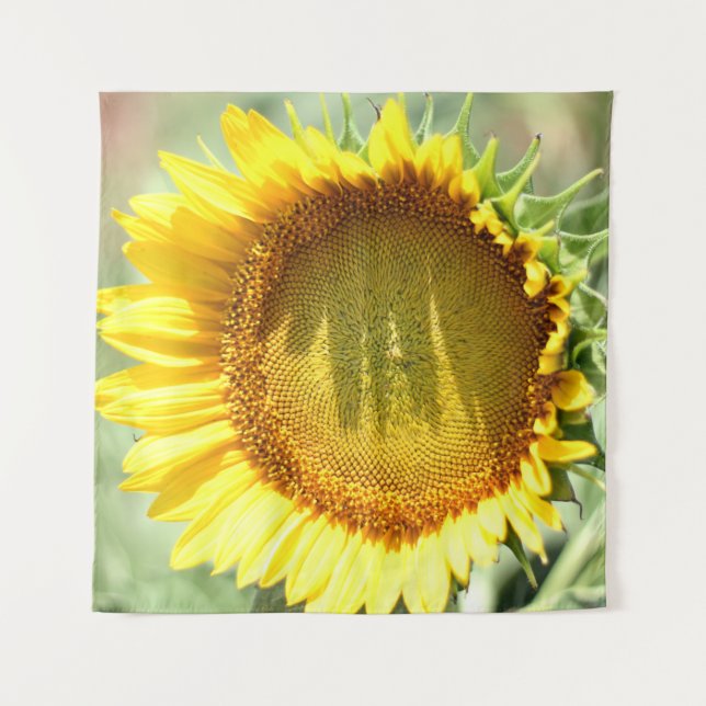 Yellow sunflower tapestry (Front)