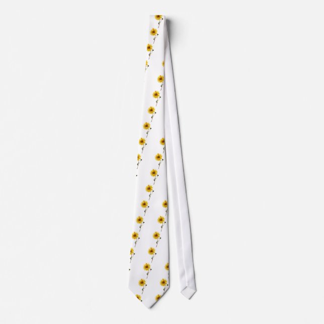 Yellow Sunflower Tie (Front)