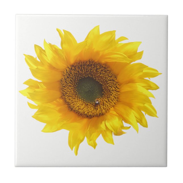 yellow sunflower tile (Front)