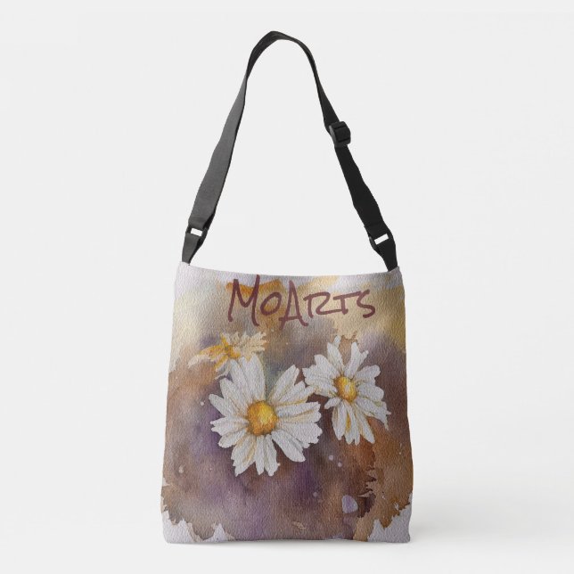 Yellow sunflower versatile tote to personalise (Back)