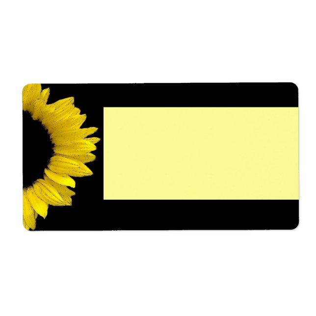 Yellow Sunflower Wedding (Front)