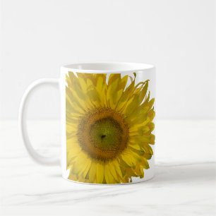 Yellow Sunflower Wedding Coffee Mug
