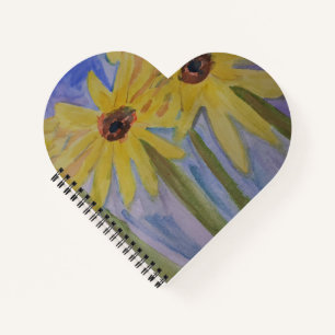 Yellow Sunflowers Notebook