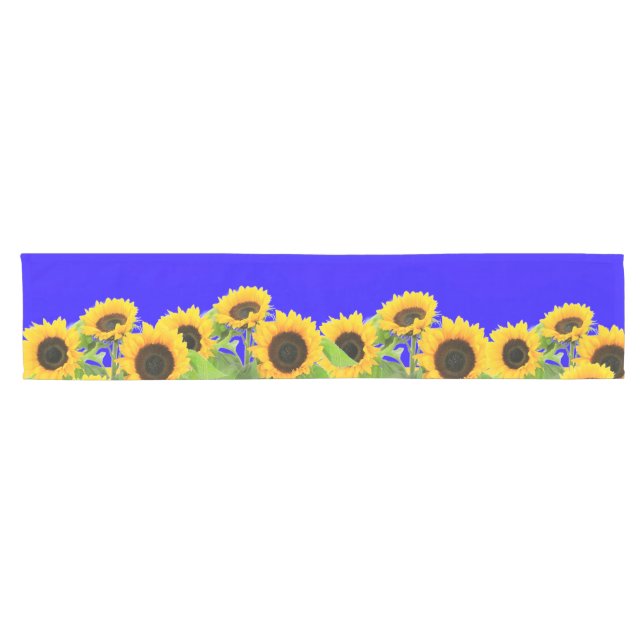 Yellow Sunflowers Table Runner (Horizontal)