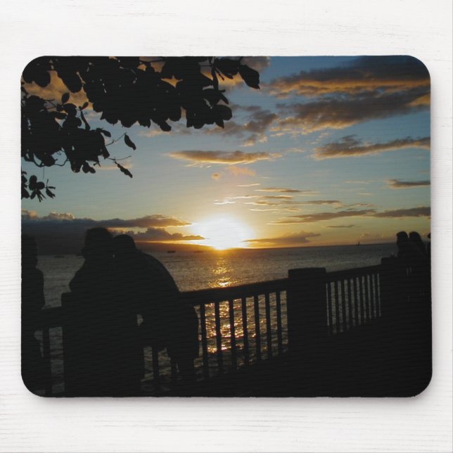 Yellow sunset mousepad (Front)