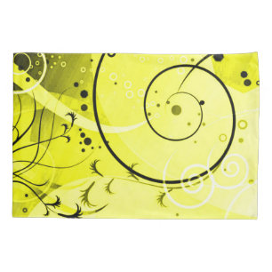 Yellow Sunshine Fantasy Airbrush Art Pillowcase
