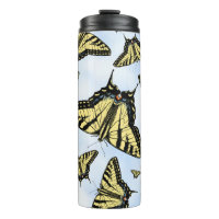 Yellow Swallowtail Butterflies Pattern