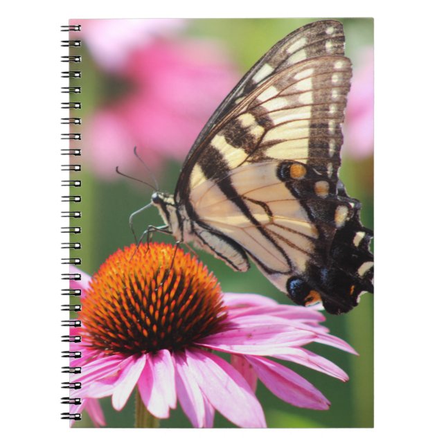 Yellow Swallowtail Butterfly Notebook (Front)